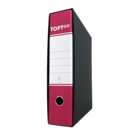 Registratore commerciale TOPToo con custodia dorso 8 cm magenta 23x30 cm - FMCRTU8MG